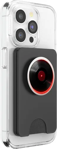 Miniatura 4 de Red Vinyl Record Player Vinyl Collector Retro Music Lover PopSockets PopWallet for MagSafe