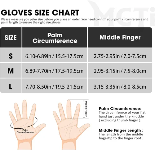 Miniatura 6 de MCTi Guantes de esquí para mujer, con pantalla táctil, impermeables, aislados, con cremallera oculta