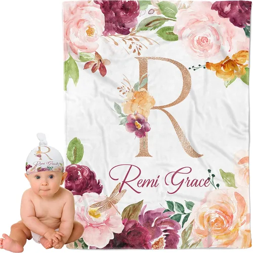 Miniatura 10 de Mantas de bebé personalizadas para niños y niñas, regalos personalizados para bebés, mantas de bebé personalizadas para niñas y niños, artículos