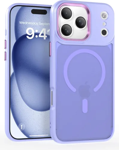 Miniatura 13 de IAIYOXI Funda magnética para iPhone XR [compatible con MagSafe], translúcida mate, delgada, delgada, a prueba de golpes, para mujeres, hombres