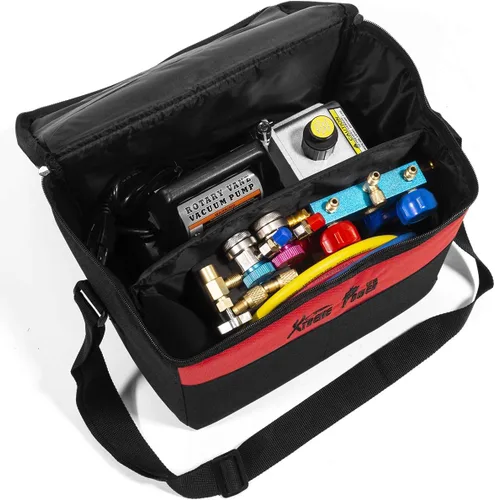 Miniatura 3 de Aire bomba de aspiradora Xtremepowerus HVAC – A/C refrigeración kit colector ac gauge set