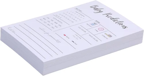 Miniatura 6 de Tarjetas de juego para baby shower, tarjetas de predicción y consejos de revelación de género para nuevos padres Actividad divertida de fiesta