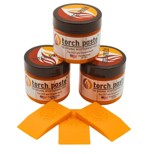 Miniatura 9 de Torch Paste - La pasta original para quemar madera Fabricada en EE. UU. Pasta no tóxica activada por calor para manualidades y grabado
