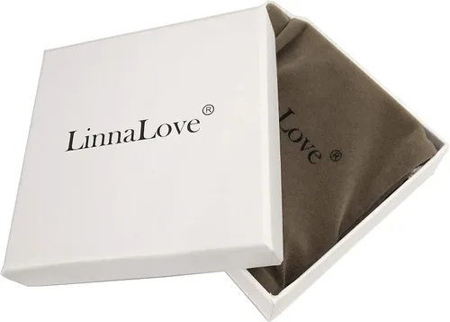 Miniatura 22 de LinnaLove - Pulsera de identificación de alerta médica con cadena Rolo simple pregrabada para mujer