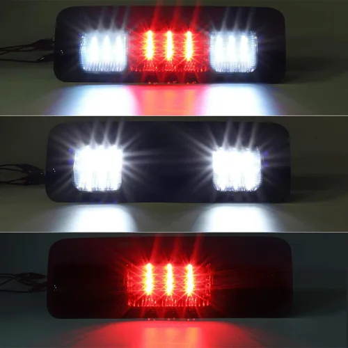 Miniatura 2 de Partsam Luz de freno de montaje alto 3ª tercera luz de freno de repuesto para Ford F150 F-150 2004 2005 2006 2007 2008 LED ahumada trasera cabina