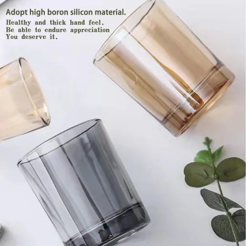 Miniatura 4 de Vaso de vidrio de 2 piezas, vaso para cepillos de dientes, soporte para brochas de maquillaje, cepillos de dientes, vasos y cepillos en el baño