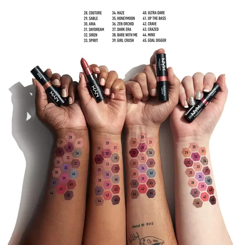 Miniatura 5 de NYX PROFESSIONAL MAKEUP Lápiz labial mate - Couture (rosa claro)