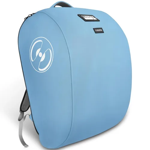 Miniatura 9 de YOREPEK Bolsas acolchadas para asiento de automóvil para viajes aéreos, se adapta al asiento de automóvil Doona con base isofix, mochila resistente