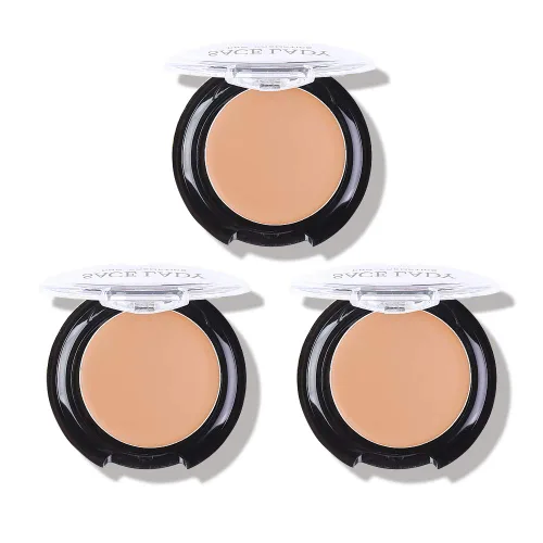 Miniatura 8 de Paquete de 3 correctores de cobertura completa, corrector corrector suave mate impermeable para manchas oscuras debajo de los ojos/manchas
