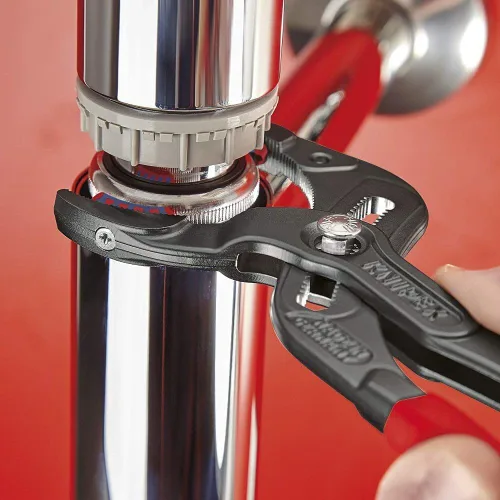 Miniatura 5 de KNIPEX Alicates de agarre de tuberías: mordazas de plástico reemplazables