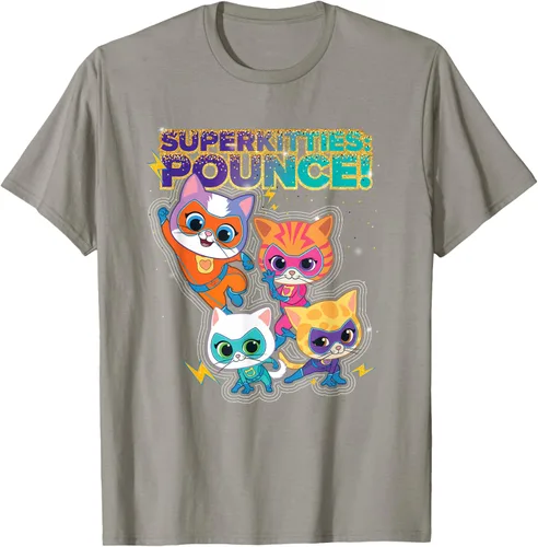 Miniatura 29 de Disney Junior SuperKitties Pounce! Camiseta de equipo completo, talla S