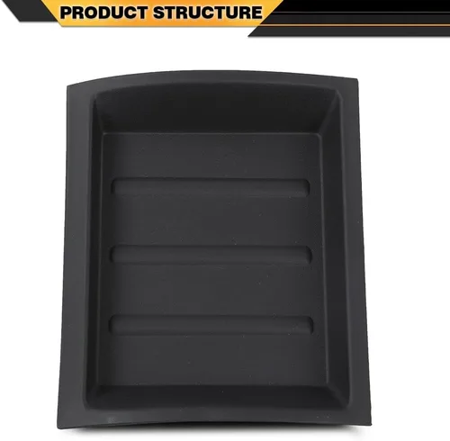 Miniatura 7 de CNNELL Caja de almacenamiento de bisel superior para salpicadero, color negro, compatible con Nissan Xterra 2005-2013/compatible con Nissan