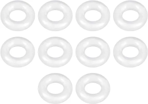 Miniatura 11 de uxcell Junta tórica de silicona, 0.236 in de diámetro exterior, 0.079 in de diámetro interior, 0.079 in de ancho, junta de anillos de sellado VMQ