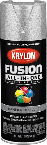 Miniatura 40 de Krylon Fusion - Pintura en aerosol adhesiva todo en uno para uso en interiores y exteriores, 12 onzas, aluminio Icy Grape