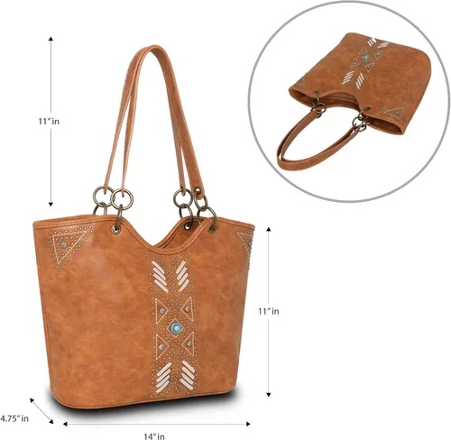 Miniatura 6 de American Bling Western - Bolso bandolera para mujer, con correa ajustable