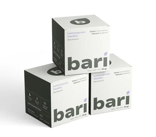 Miniatura 9 de Bari Blue Lotus - Desodorante de vainilla – 1.76 oz de desodorante natural sin aluminio para una frescura duradera, amigable con la piel sensible