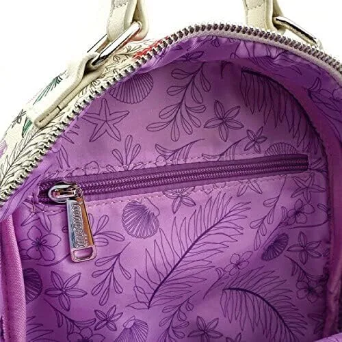 Miniatura 3 de Loungefly x The Little Mermaid Ariel - Mochila con impresión de todo el mundo