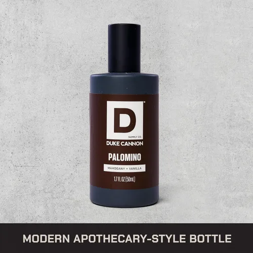 Miniatura 2 de Duke Cannon Proper Cologne Palomino Eau de Parfum para hombre Caoba y vainilla Aroma natural sutil y duradero 1.7 onzas líquidas