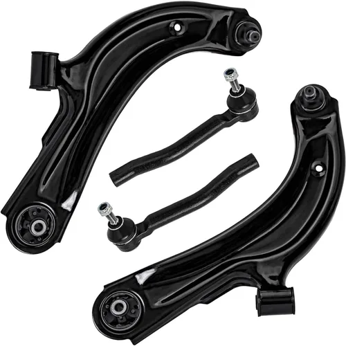 Miniatura 167 de Detroit Axle - Kit de 4 brazos de control delanteros para Ford Mustang 05-10, 2 brazos de control inferiores, 2 puntales 2005 2006 2007 2008 2009