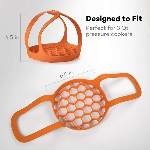 Miniatura 6 de SiCheer Eslinga de silicona para olla a presión, compatible con olla instantánea de 3 cuartos de galón, compatible con otras marcas de cocinas