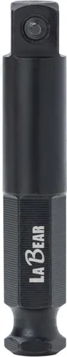 Miniatura 7 de LABEAR - Adaptador de enchufe de impacto de vástago hexagonal de cambio rápido de 7/16 pulgadas a macho cuadrado de 1/2 pulgada, convertidor