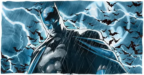 Miniatura 11 de LOGOVISION Batman Batman Dc - Toalla de playa con licencia oficial de 30 x 60 pulgadas