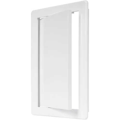 Miniatura 12 de Panel de acceso de plástico blanco de 4 x 4 pulgadas. Panel de puerta de eje de servicio. Plomería, electricidad, calefacción, panel de acceso