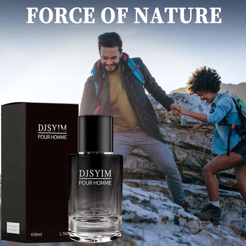Miniatura 5 de Eau de Toilette para hombre, colonia de feromona, aroma a limón y pimienta, de larga duración, 1.7 onzas, portátil