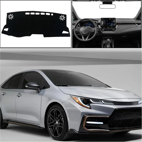 Miniatura 6 de Funda para tablero de tablero para Corolla Sedan 2022, accesorios de tablero de consola central interior personalizada compatible con Toyota Corolla