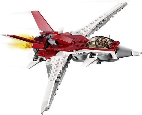 Miniatura 6 de LEGO Creator 3 en 1 Futuristic Flyer 31086 Kit de construcción (157 piezas)