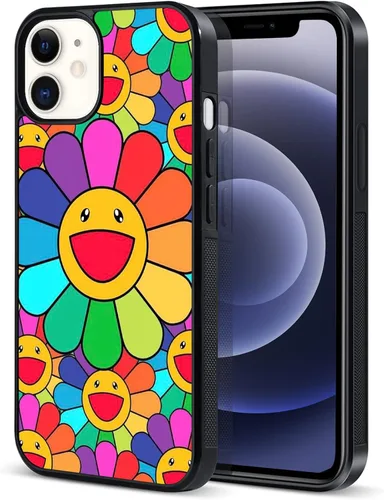 Miniatura 8 de Bonita funda de flores para iPhone 12 Pro Max para niñas y mujeres, bonito diseño floral, suave TPU parte trasera dura, a prueba de golpes