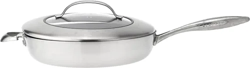 Miniatura 2 de Scanpan CTX - Sartén antiadherente de 12 3/4 pulgadas con tapa, compatible con estufas de gas y eléctricas, apta para utensilios de metal, apta