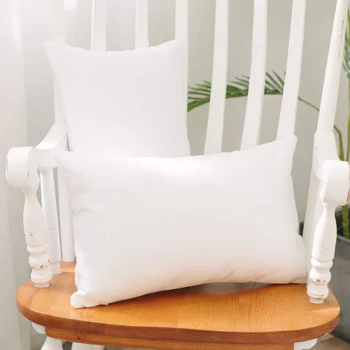Miniatura 23 de Funda de cojín a rayas de lino suave tipo lino cuadrado decorativo con cremallera oculta para sofá, cama, sofá cama, sala de estar, 35,6 x 35,6 cm