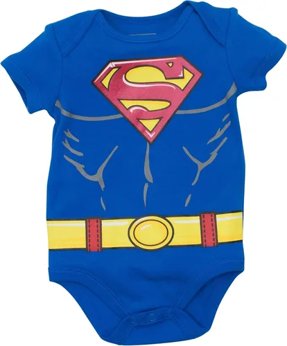 Miniatura 2 de DC Comics Justice League Batman Superman The Flash Baby 5 Pack Costume Bodysuits Newborn to Infant