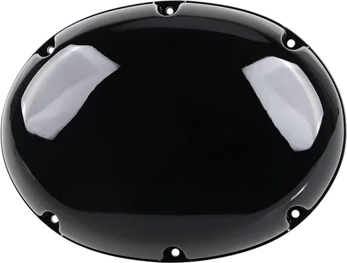 Tapa para filtro de entrada de aire negro brillante y vívido compatible con H-onda Shadow ACE VT 400 750 VT750 VT400 1997-2003 (plástico ABS)