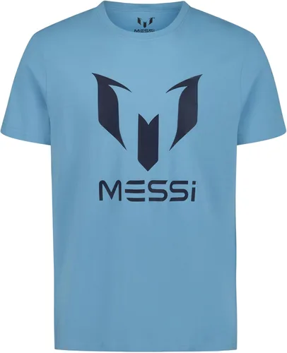 Miniatura 4 de Messi Men's Wingstar Logo Tee, Lifestyle Short Sleeve T-Shirt, Standard Fit with Graphic