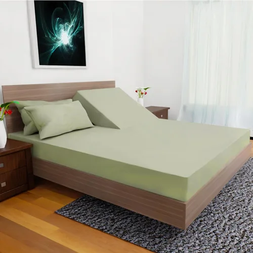 Miniatura 54 de Top Split King - Juego de sábanas para cama ajustable, 4 piezas con bolsillos profundos, sábanas de microfibra de doble cepillado, sábana bajera