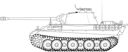 Miniatura 4 de Airfix Panther Ausf.G 1:35 WII - Kit de modelo de tanque militar de plástico A1352, multicolor, escala 1: 35