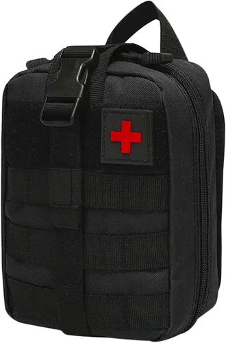 Kit de primeros auxilios, mochila de supervivencia, kit de trauma, bolsa médica EMT, organizador de equipo táctico al aire libre, bolsa Molle de