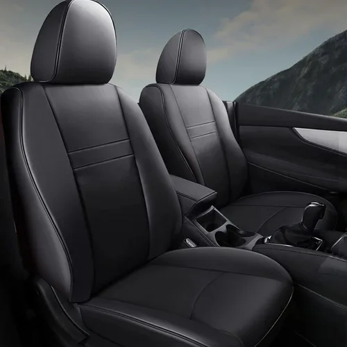 Miniatura 28 de AOMSAZTO Funda de asiento de coche para Mazda 3 2019 2020 2021 2022 2023 2024 2025 2026 – Juego completo de fundas de asiento de piel sintética