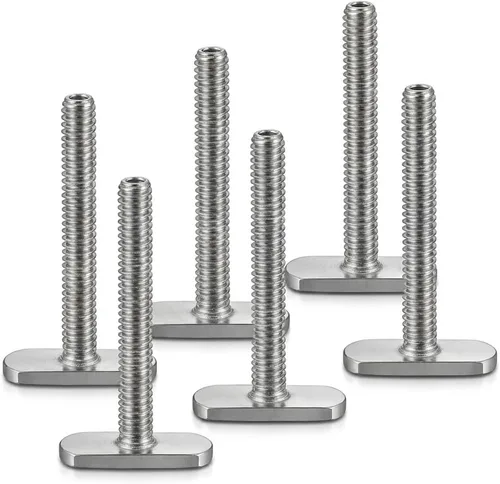 Miniatura 7 de 9002 Hardware de tuercas de perilla de kayak, tornillos de pista de riel de kayak tuercas de pista, tornillos de kayak de acero inoxidable, piezas