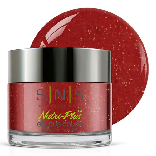 Miniatura 29 de SNS Polvo de inmersión de uñas, polvo de inmersión de color geloso - Acai Bowl (negro) - Color de uñas de larga duración dura 14 días - Bajo olor