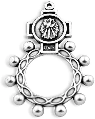 Miniatura 2 de Anillo de Rosario Católico Indestructible Arte Vaticano 7 sujetos Pack de 5 Christian Home Goods