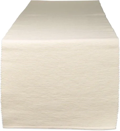 Miniatura 39 de DII - Juego de manteles individuales acanalados para uso diario 100% algodón, 13x19, gris, 6 piezas