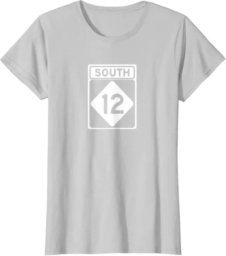 Miniatura 19 de Highway 12 South NC Outer Banks North Carolina Hwy - Camiseta, Negro, S