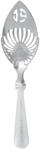 Miniatura 4 de Cucharas de absenta, Cuchara de absenta de acero inoxidable, Utensilios de cóctel Cuchara de azúcar amarga, Cuchara de ajenjo gotero de plata