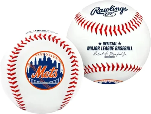 Miniatura 18 de Rawlings Béisbol oficial de la MLB 2026 con logo del equipo Todos los 30 equipos de la MLB disponibles