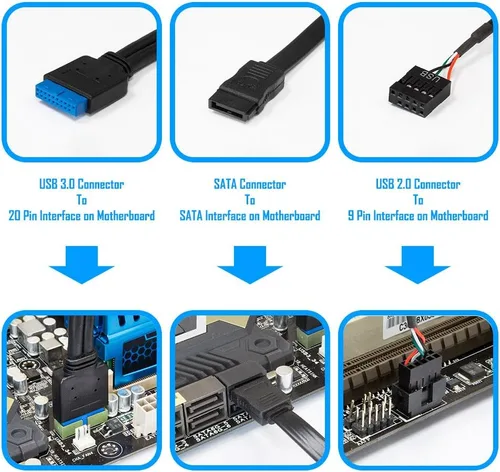 Miniatura 5 de Controlador de refrigeración KingWin, Negro
