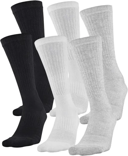 Miniatura 2 de Under Armour Calcetines de entrenamiento de algodón para adultos, multipares
