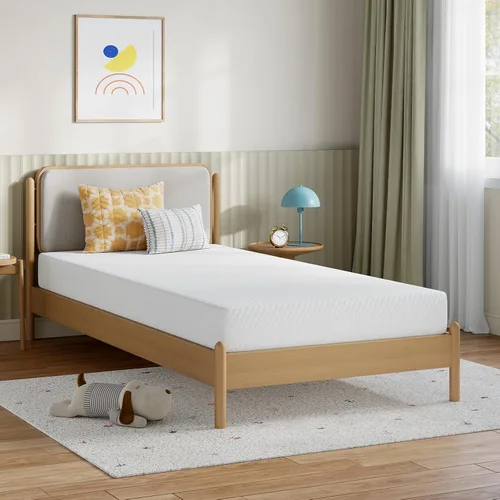 Miniatura 17 de Novilla 5 Inch Twin Size Mattress for Kids, Gel Memory Foam Twin Mattress with Comfort Foam for Pressure Relief and Supportive Base Foam for Spinal